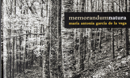 MemorandumNatura, de María Antonia García de la Vega