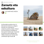 REVISTA TTAP Nº 157: Zarautz eta eskultura